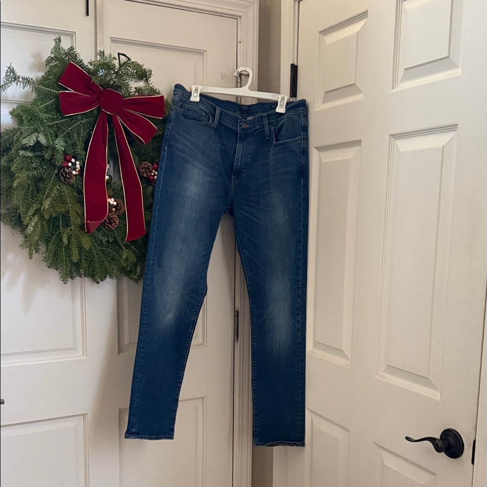 J. Crew Factory Men's Dark Blue Slim Jeans